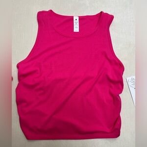 NWT Yogalicious Set Tank and Shorts - Women’s XL Pink - Running Workout Athletic